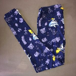 Lularoe leggings O/S - Disney Alice in Wonderland